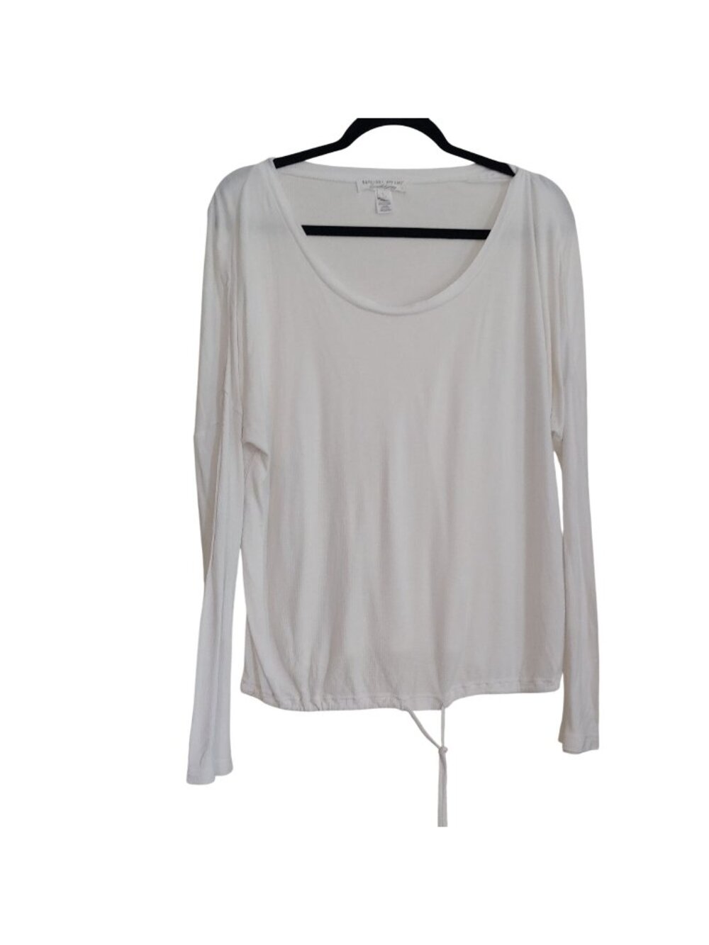 Barefoot Dreams Ribbed Oversized Top Minimalist Lounge Cozy Soft Comfy L